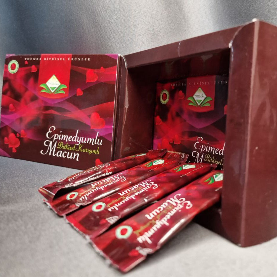Pasta Macun (cutie cu 12 plicuri) - îmbunătățește potența la bărbați și amplifică sensibilitatea la femei.