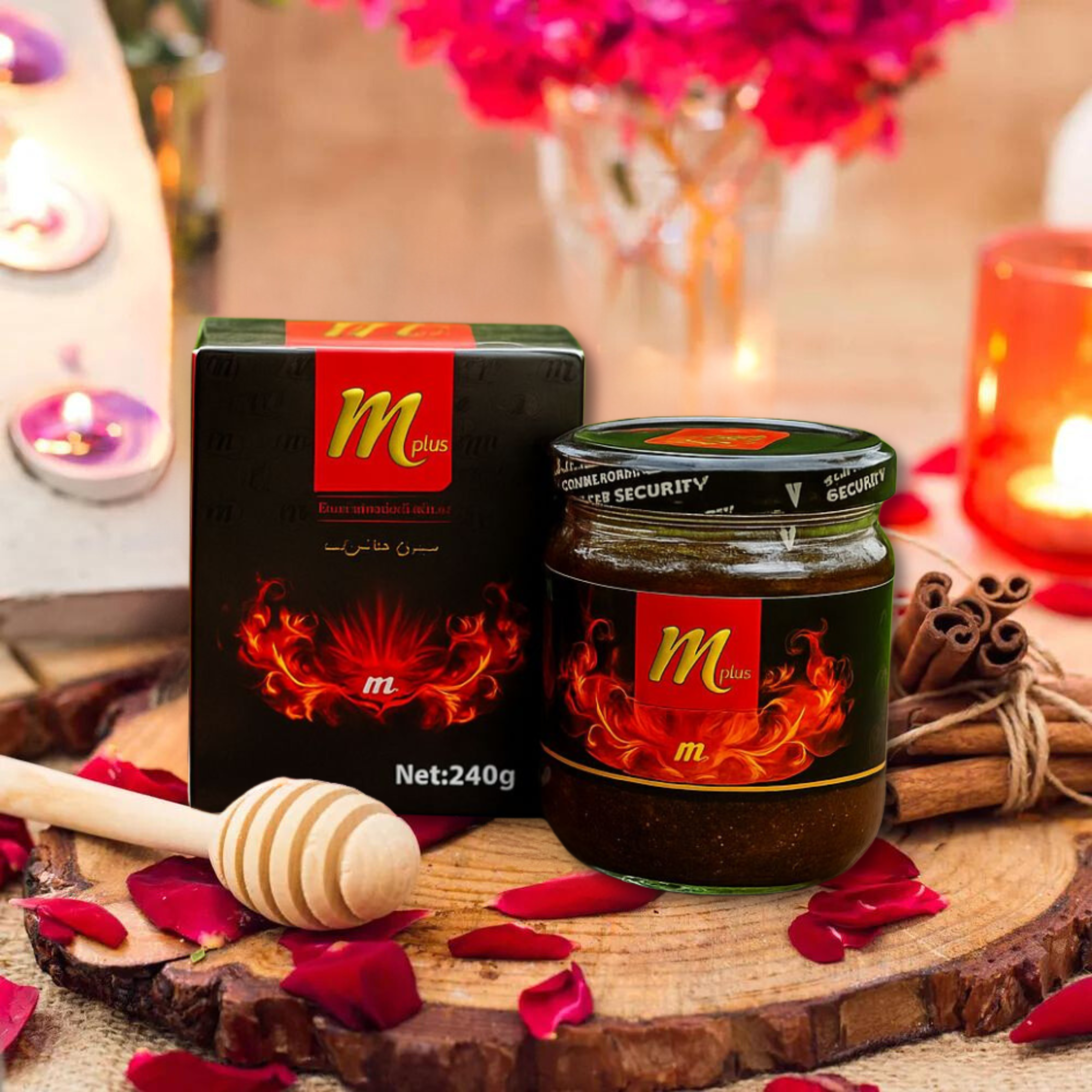 Macun MPlus 240g – Pastă naturală afrodisiacă pentru potență și sănătatea prostatei