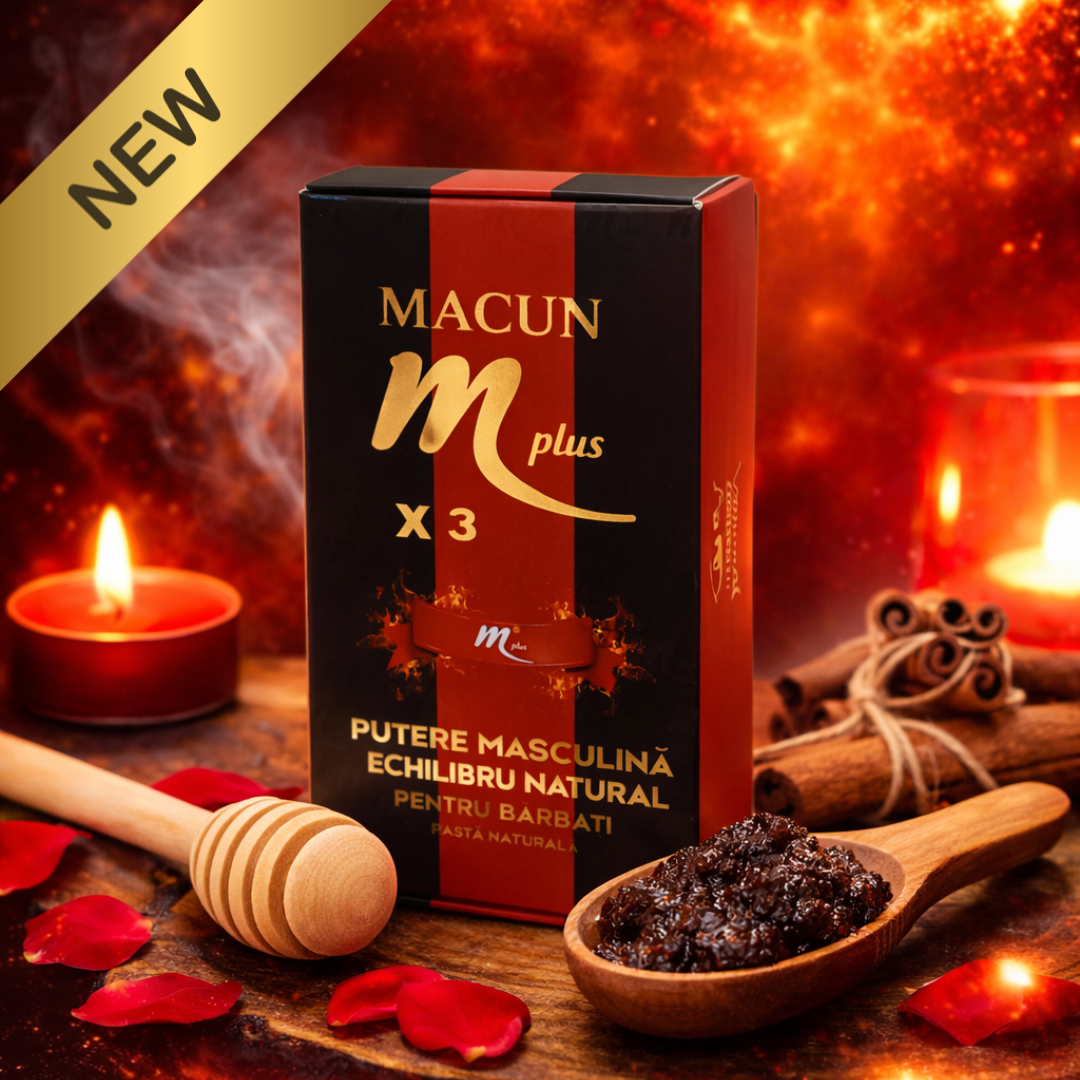 Macun MPlus(Cutie cu 3 plicuri) afrodisiac pentru potență și sănătatea prostatei